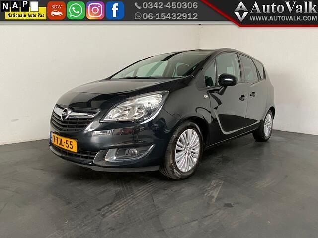 Zwart Gebruikt 2014 Opel Meriva Design Edition MPV | € 5.949 (Eerlijke prijs) - Afbeelding 1/4