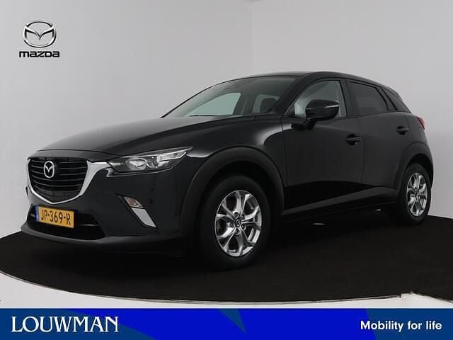 Jet black (zwart metallic) Gebruikt 2016 Mazda CX-3 SUV | € 14.885 (Eerlijke prijs) - Afbeelding 1/4