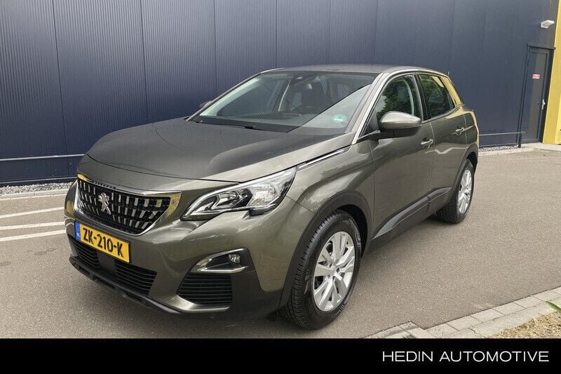 Grijs Gebruikt 2019 Peugeot 3008 Active SUV | € 15.900 (Super prijs) - Afbeelding 1/4