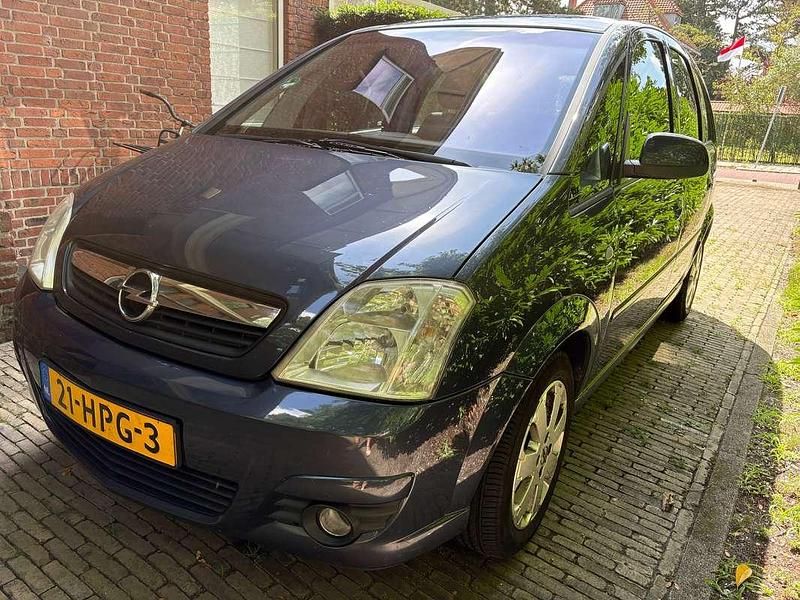 Blauw Gebruikt 2009 Opel Meriva Cosmo MPV | € 3.000 (Eerlijke prijs) - Afbeelding 1/4