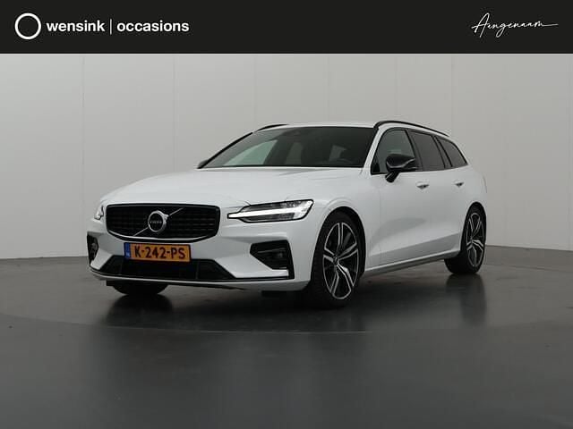 Wit Gebruikt 2021 Volvo V60 R-Design Stationwagen | € 27.935 (Goede deal) - Afbeelding 1/4