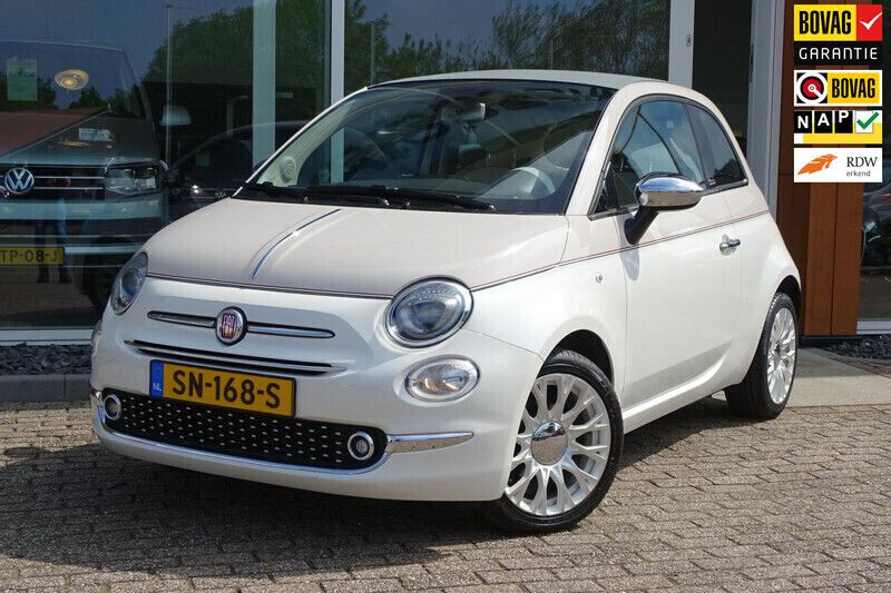 Wit Gebruikt 2018 Fiat 500C Young Cabriolet | € 14.950 (Duur) - Afbeelding 1/4