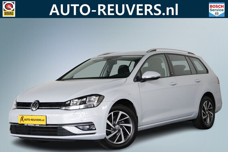 Wit Gebruikt 2017 VW Golf VII Sound Stationwagen | € 15.900 (Eerlijke prijs) - Afbeelding 1/4
