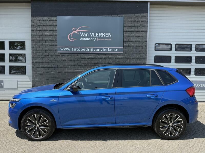 Blauw Gebruikt 2023 Skoda Kamiq Monte Carlo SUV | € 32.400 (Iets duurder) - Afbeelding 1/4