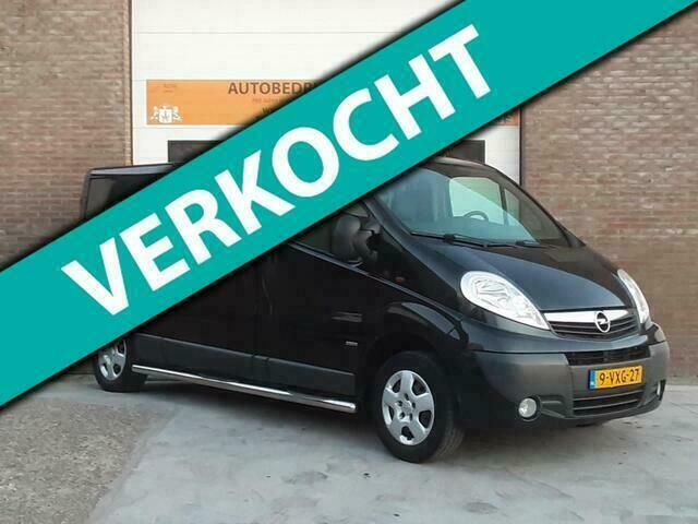 Zwart Gebruikt 2012 Opel Vivaro Van | € 8.995 (Duur) - Afbeelding 1/4