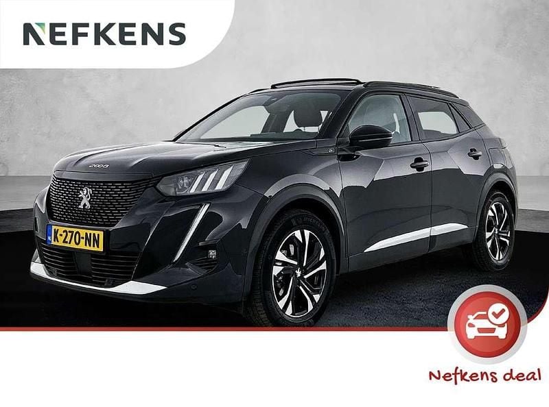 Zwart Gebruikt 2021 Peugeot e-2008 GTi SUV | € 17.200 (Eerlijke prijs) - Afbeelding 1/3