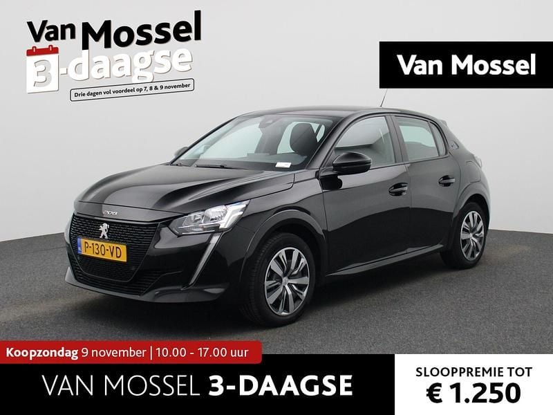 Zwart Gebruikt 2022 Peugeot e-208 Active Hatchback | € 15.900 (Eerlijke prijs) - Afbeelding 1/3