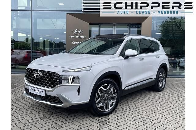 Wit Gebruikt 2022 Hyundai Santa Fe Comfort SUV | € 36.800 (Goede deal) - Afbeelding 1/4