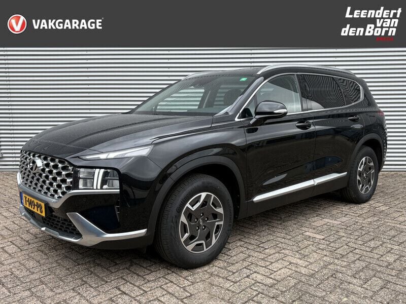 Zwart metallic Gebruikt 2023 Hyundai Santa Fe Comfort SUV | € 42.495 (Eerlijke prijs) - Afbeelding 1/4