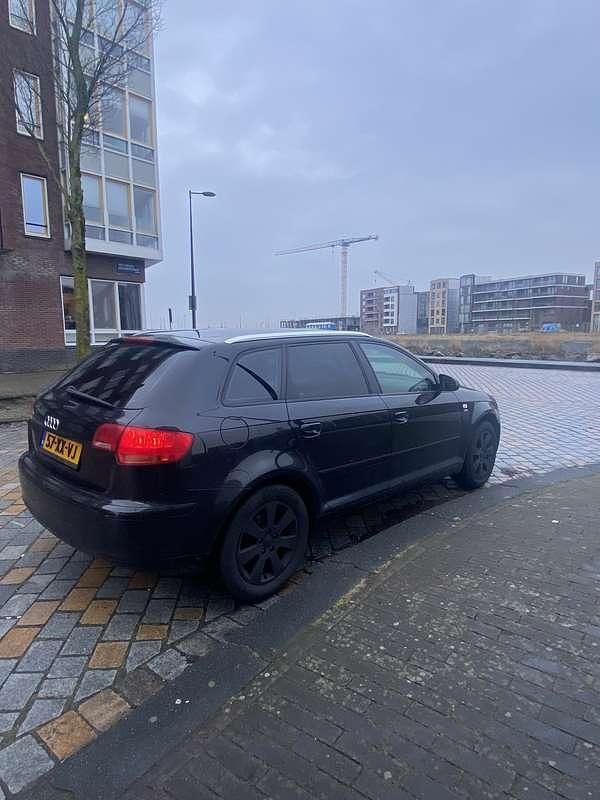 Occasion Audi A3 Sportback 125 PK (91 kW) 2007 Zwart Hatchback