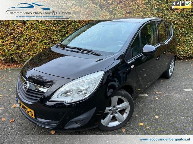 Zwart (metallic) Occasion 2010 Opel Meriva Edition MPV | € 4.250 (Eerlijke prijs) - Afbeelding 1/4