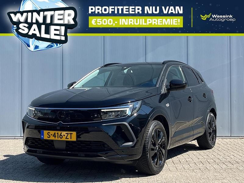 Zwart Occasion 2022 Opel Grandland X GS Line SUV | € 24.985 (Iets duurder) - Afbeelding 1/3