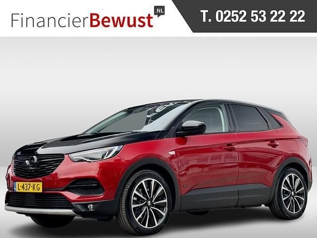 Rood Occasion 2021 Opel Grandland X Ultimate SUV | € 24.900 (Iets duurder) - Afbeelding 1/4