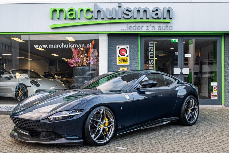 Blauw Gebruikt 2021 Ferrari Roma Coupé | € 217.345 - Afbeelding 1/4