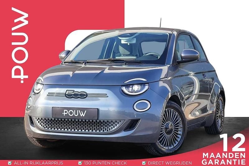 Grijs Occasion 2020 Fiat 500e Icon Hatchback | € 13.950 (Goede deal) - Afbeelding 1/4