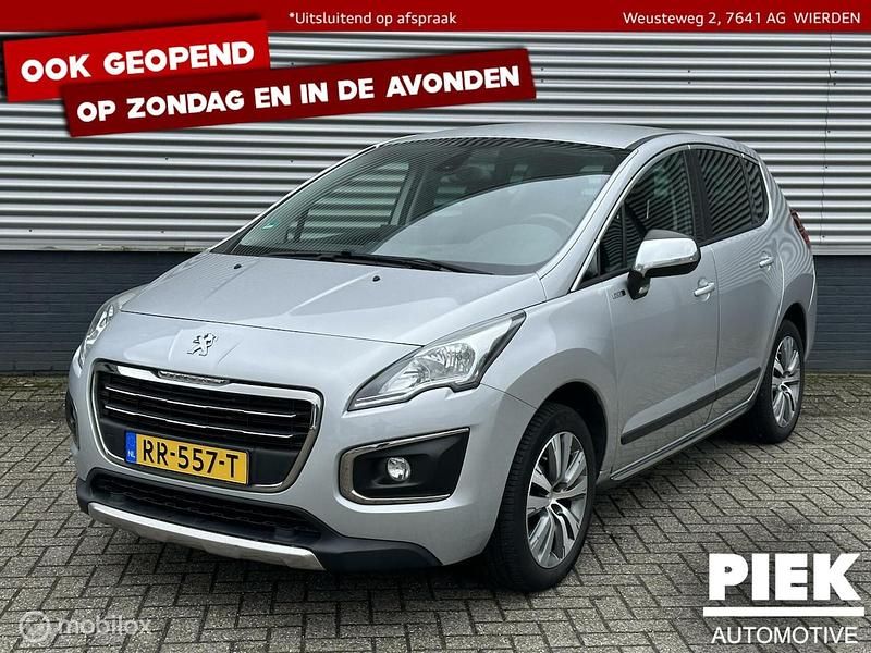 Grijs Gebruikt 2015 Peugeot 3008 Style MPV | € 4.999 (Super prijs) - Afbeelding 1/3