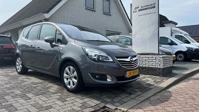 Grijs Gebruikt 2016 Opel Meriva MPV | € 8.950 (Goede deal) - Afbeelding 1/4