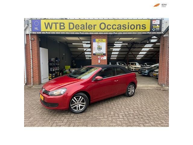 Rood Gebruikt 2012 VW Golf Cabriolet Cabriolet | € 8.950 (Goede deal) - Afbeelding 1/4