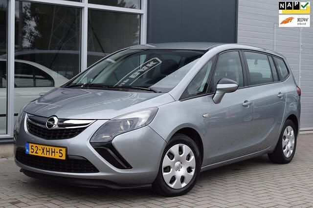 Grijs Occasion 2012 Opel Zafira Tourer Edition MPV | € 6.499 (Eerlijke prijs) - Afbeelding 1/4