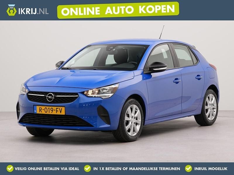 Blauw Gebruikt 2022 Opel Corsa Edition Hatchback | € 12.500 (Goede deal) - Afbeelding 1/3