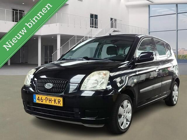 Zwart Gebruikt 2004 Kia Picanto Hatchback | € 1.695 (Eerlijke prijs) - Afbeelding 1/4