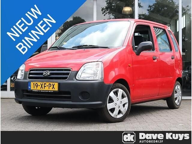 Rood Gebruikt 2007 Suzuki Wagon R Hatchback | € 950 (Super prijs) - Afbeelding 1/4