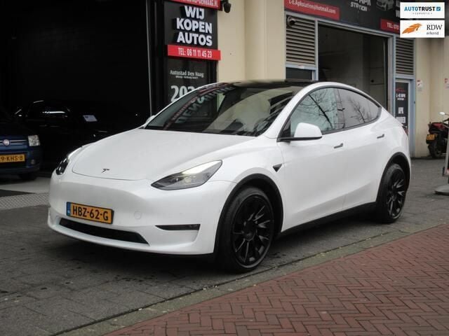 Wit Gebruikt 2021 Tesla Model Y Long Range SUV | € 28.950 (Goede deal) - Afbeelding 1/4
