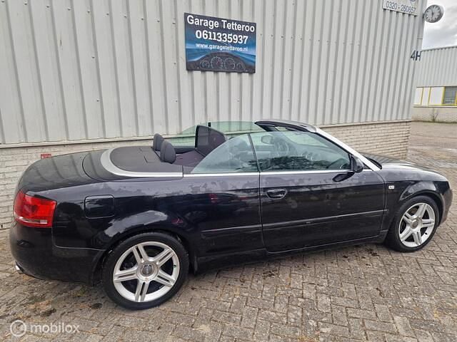 Zwart Gebruikt 2007 Audi A4 Cabriolet Cabriolet | € 2.499 (Super prijs) - Afbeelding 1/4