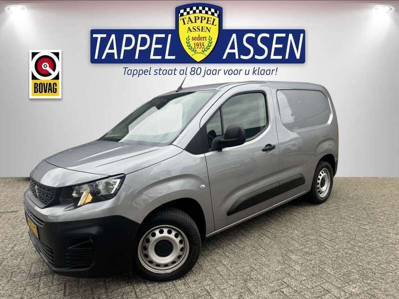 Grijs Gebruikt 2019 Peugeot Partner Premium MPV | € 6.750 (Super prijs) - Afbeelding 1/4