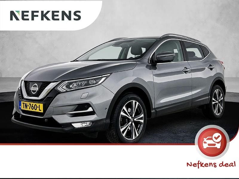 Grijs Gebruikt 2017 Nissan Qashqai Tekna SUV | € 17.425 (Eerlijke prijs) - Afbeelding 1/3