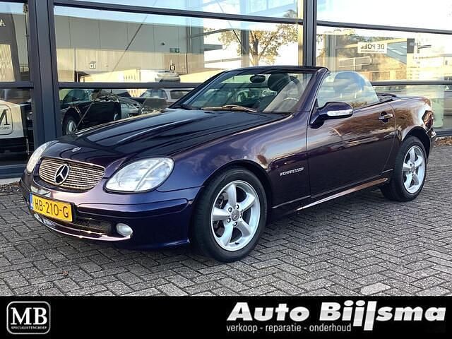 Blauw Gebruikt 2003 Mercedes SLK200 Cabriolet | € 5.250 (Eerlijke prijs) - Afbeelding 1/4