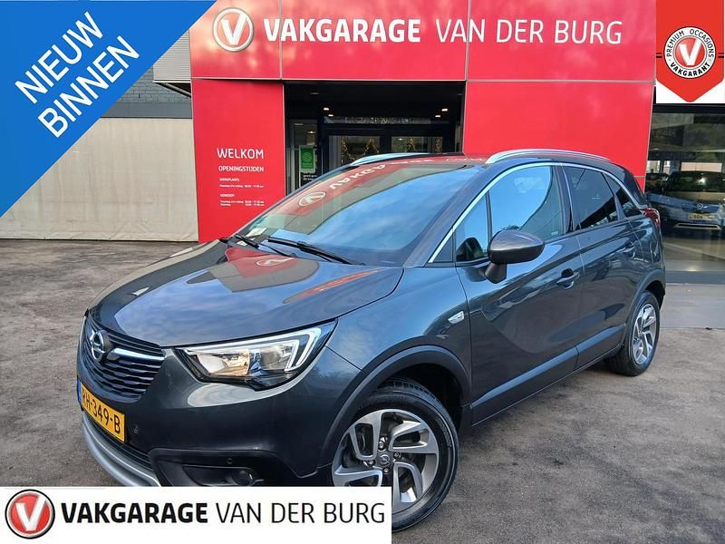 Grijs Gebruikt 2017 Opel Crossland X Innovation SUV | € 13.950 (Eerlijke prijs) - Afbeelding 1/4