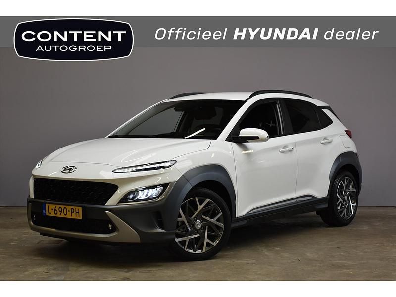 Wit Gebruikt 2021 Hyundai Kona Premium SUV | € 23.940 (Iets duurder) - Afbeelding 1/4
