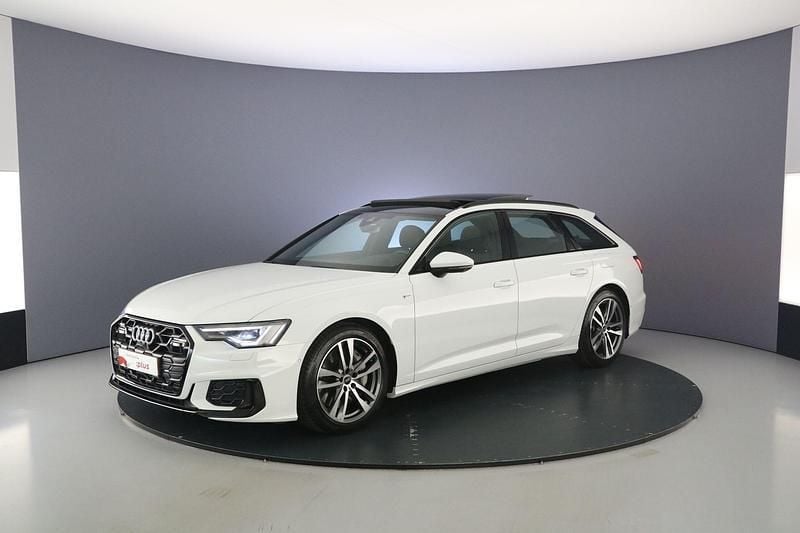 Wit Gebruikt 2023 Audi A6 S-Line Stationwagen | € 52.900 (Eerlijke prijs) - Afbeelding 1/4