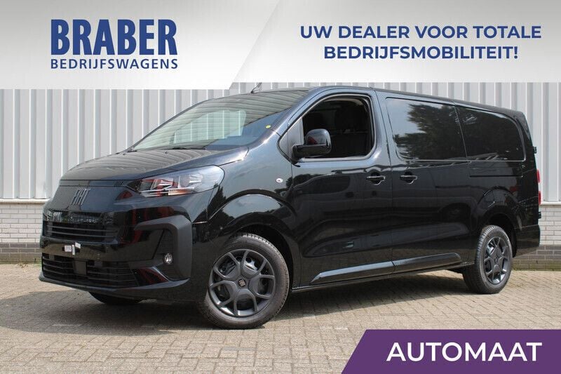 Zwart Nieuw 2024 Fiat Scudo S MPV | € 35.392 - Afbeelding 1/4