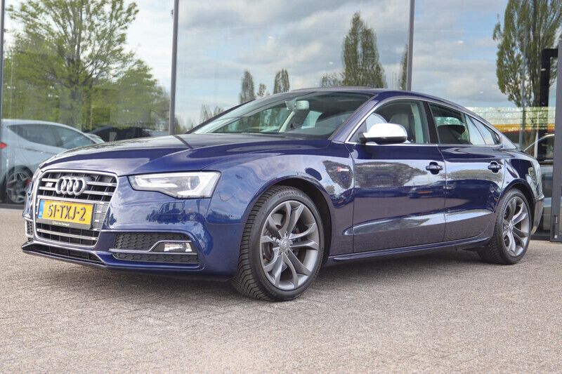 Blauw Gebruikt 2012 Audi S5 Sportback Proline Hatchback | € 22.900 - Afbeelding 1/4