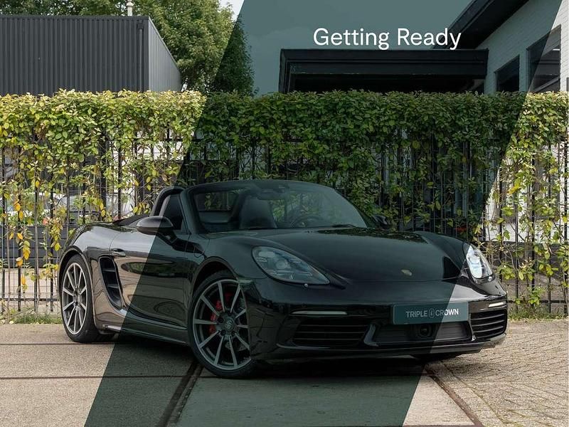 Zwart Gebruikt 2016 Porsche 718 Boxster S Cabriolet | € 66.950 - Afbeelding 1/4