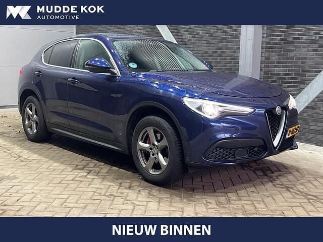 Blauw Gebruikt 2019 Alfa Romeo Stelvio Tech Edition SUV | € 26.400 (Super prijs) - Afbeelding 1/4
