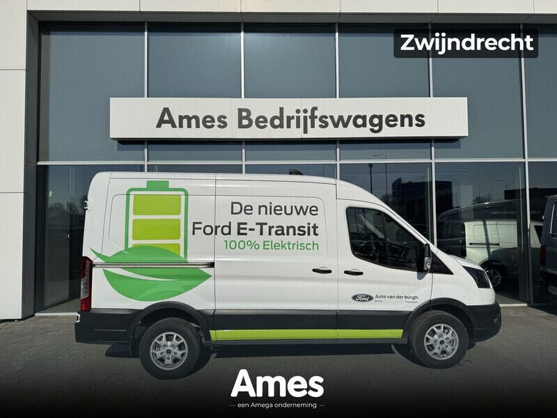 Wit Gebruikt 2023 Ford E-Transit Trend Van | € 36.995 (Duur) - Afbeelding 1/4