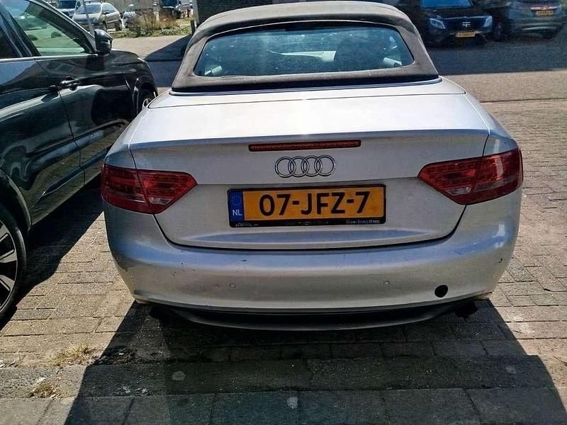 Occasion Audi A5 Cabriolet S-Line 265 PK (194 kW) 2009 Zilver Cabriolet