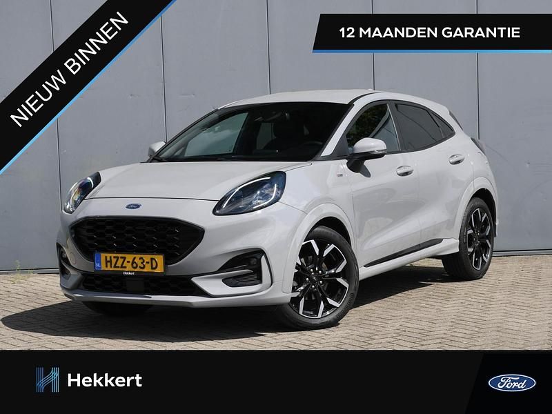 Grijs Gebruikt 2022 Ford Puma ST-Line X SUV | € 24.995 (Duur) - Afbeelding 1/4