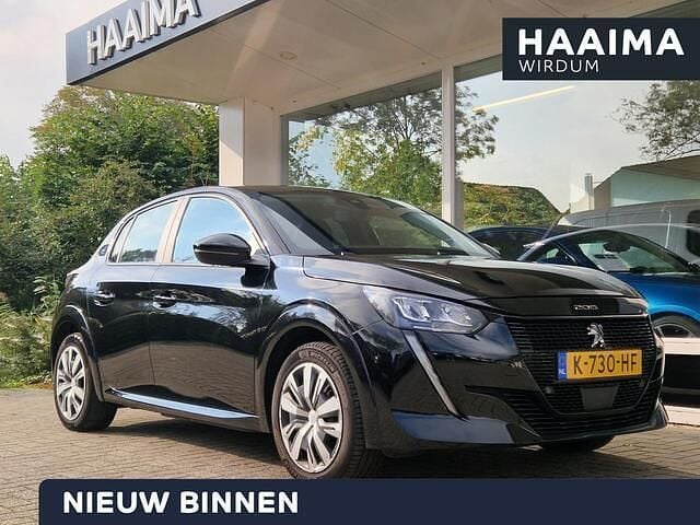 Zwart Gebruikt 2020 Peugeot e-208 Active Hatchback | € 12.950 (Goede deal) - Afbeelding 1/4