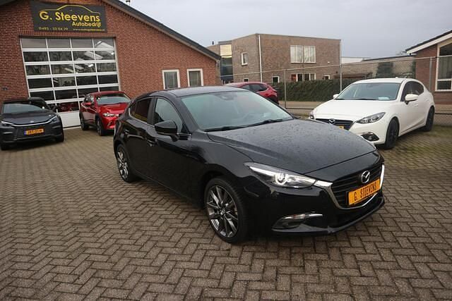 Occasion Mazda 3 120 PK (88 kW) 2018 Zwart (metallic) Hatchback