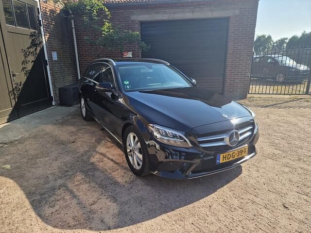 Occasion Mercedes C200 Premium 184 PK (135 kW) 2018 Zwart (metallic) Stationwagen