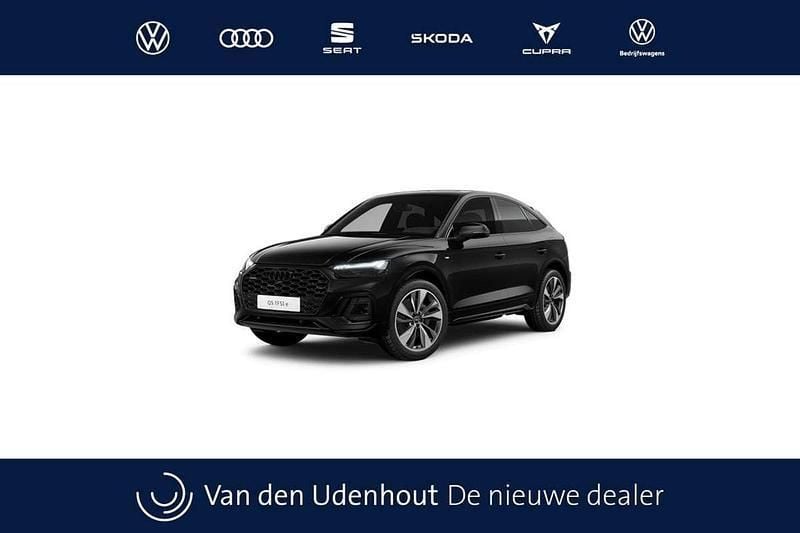 Zwart Nieuw 2025 Audi Q5 Sportback Competition SUV | € 75.940 (Eerlijke prijs) - Afbeelding 1/4