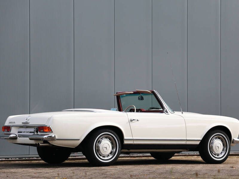 Wit Gebruikt 1969 Mercedes SL280 Cabriolet | € 119.400 - Afbeelding 1/4