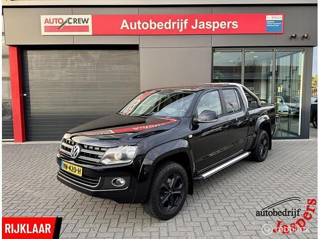 Zwart Gebruikt 2015 VW Amarok Highline Pickup | € 19.950 (Duur) - Afbeelding 1/4
