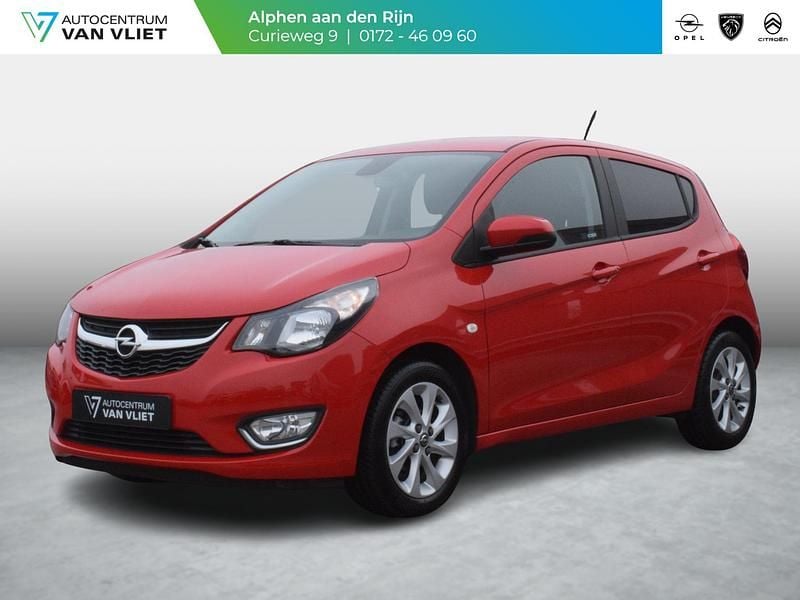 Rood Gebruikt 2018 Opel Karl Innovation Hatchback | € 9.799 (Eerlijke prijs) - Afbeelding 1/4