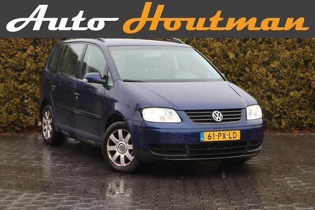 Occasion VW Touran Highline 105 PK (77 kW) 2005 Blauw MPV
