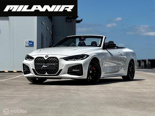 Wit Gebruikt 2021 BMW 430 Cabriolet M Sport Cabriolet | € 49.945 (Super prijs) - Afbeelding 1/4